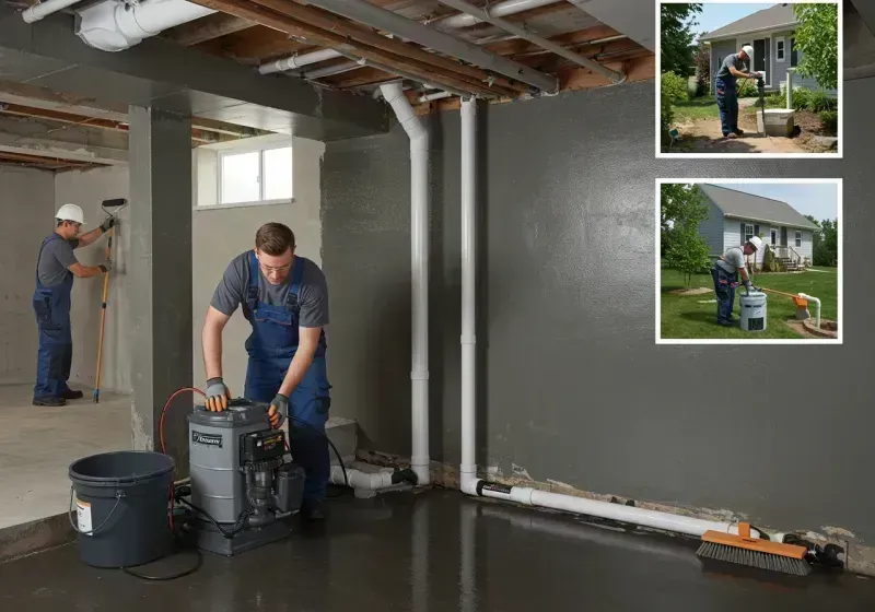 Basement Waterproofing and Flood Prevention process in Calico Rock, AR